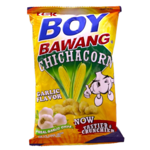 Boy Bawang Chichacorn – Snack Filipinez din Porumb cu Aromă de Usturoi